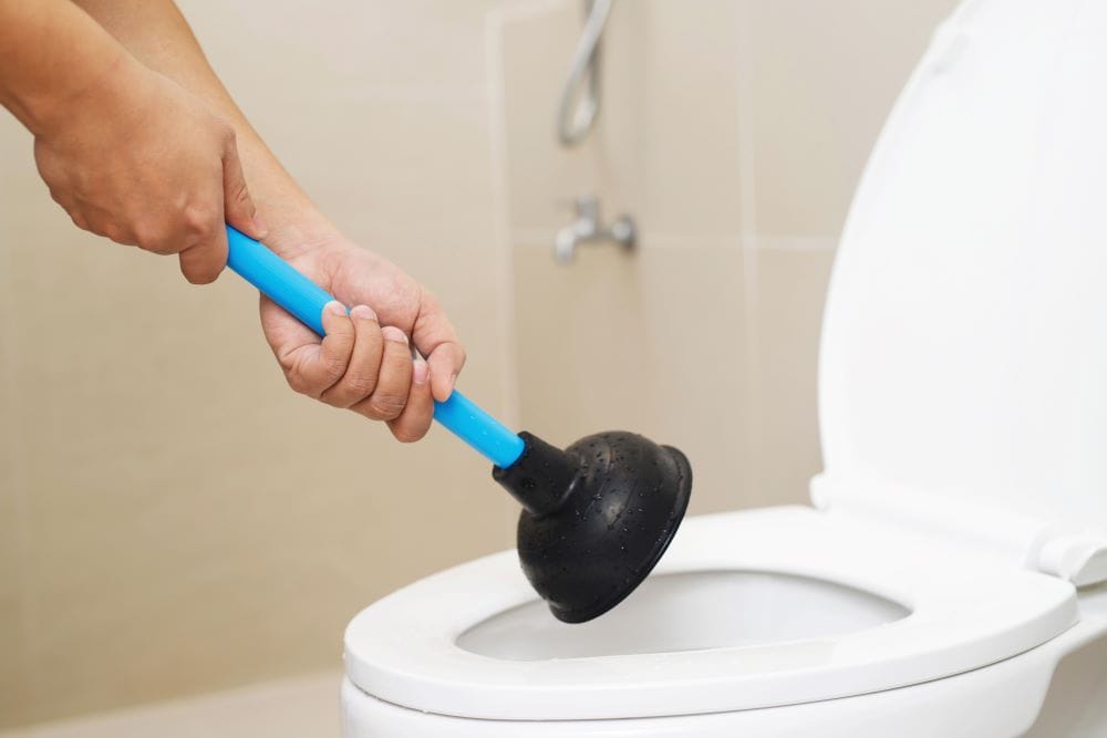 wc ontstoppen met plopper