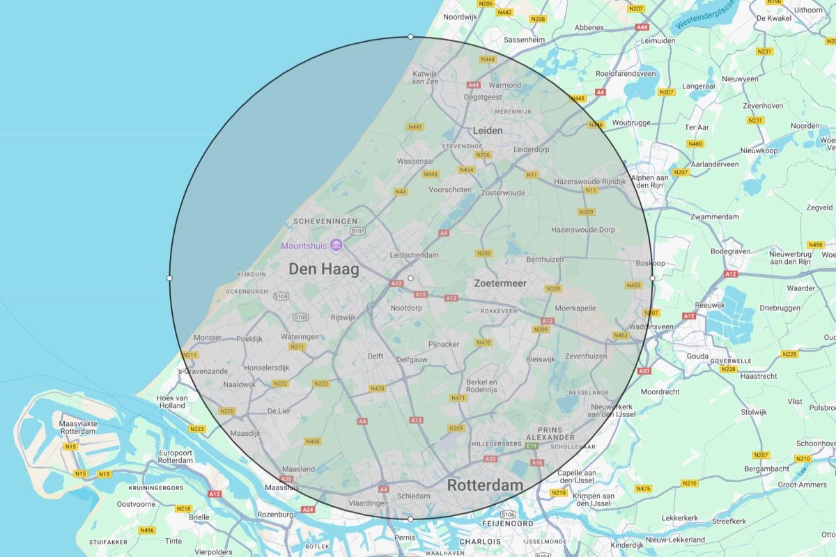Werkgebied Ontstoppingsbedrijf Zoetermeer