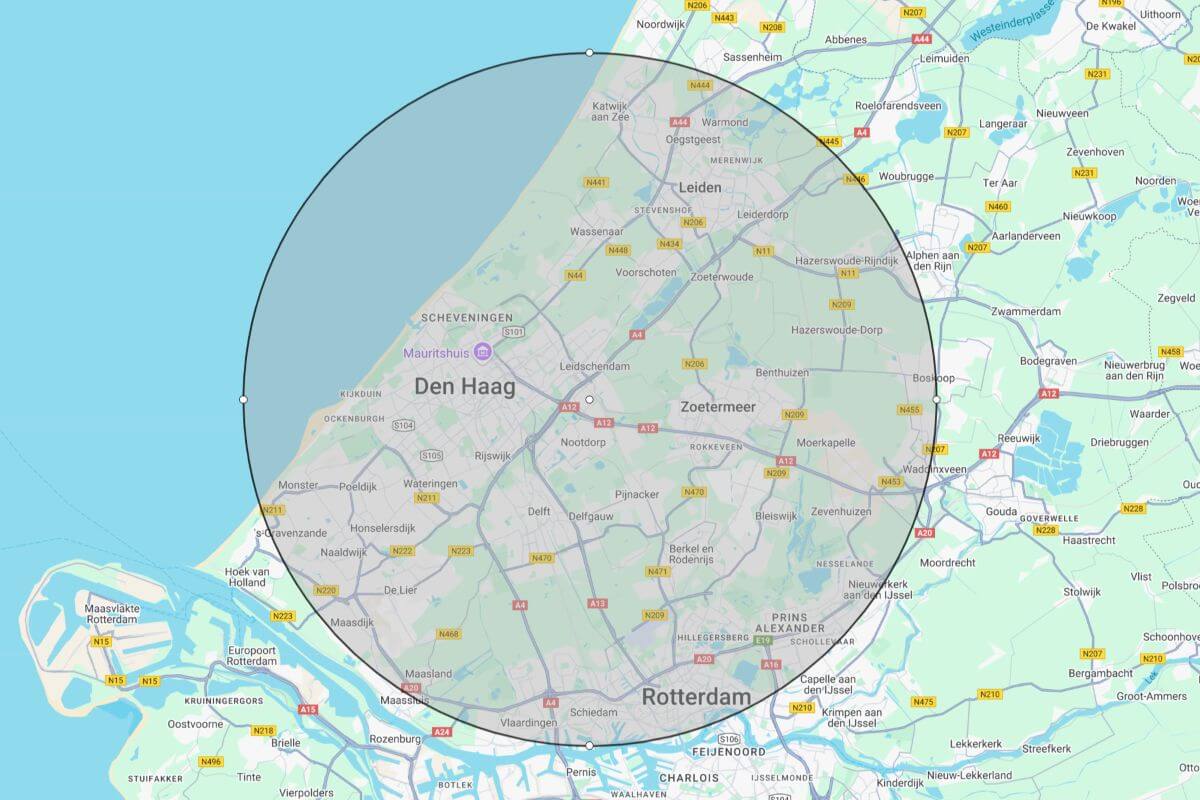 werkgebied van der Zuiden installatietechniek