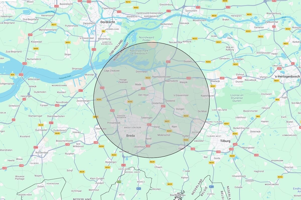 Werkgebied Burrie Riooltechniek